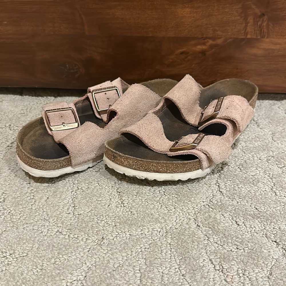 Pink Birkenstocks